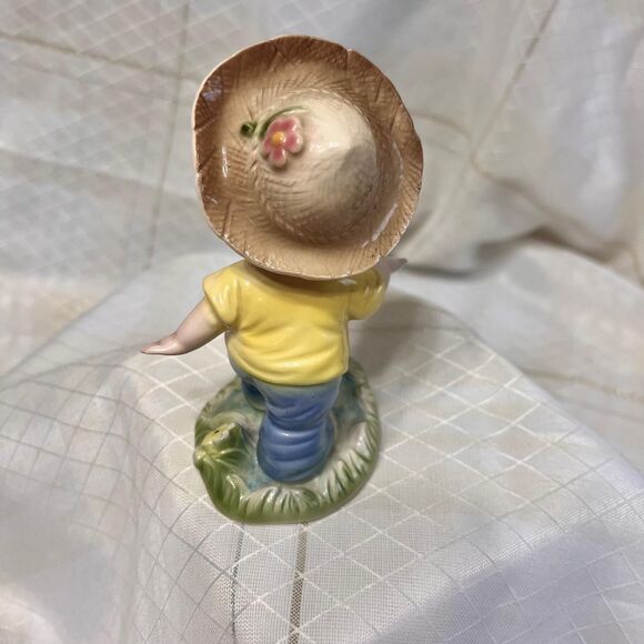 Vintage Josef Originals HAPPINESS is MUD PUDDLES Series Figurine - Picture 4 of 10